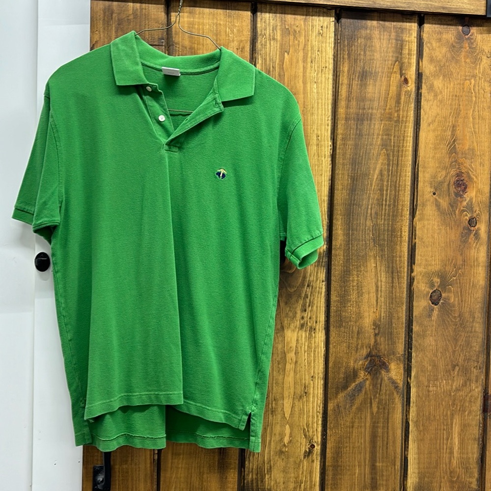 Brooks Brothers polo shirt. Kelly green. EUC